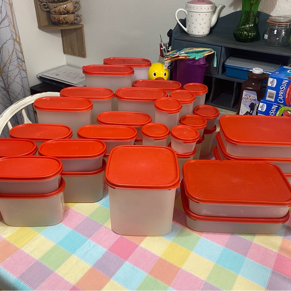 Vintage Tupperware Modular Mate Lot